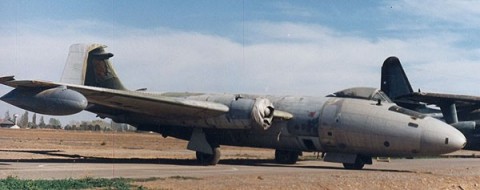 FAHC Canberra PR9 '343' in retirement